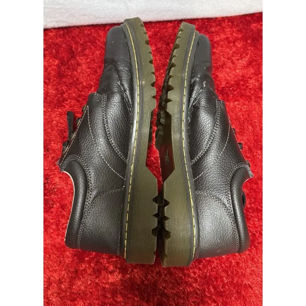 Dr Martens Ashfeld Oxfords Dark Brown Leather Pebbled Lace Up Shoes Mens US 12